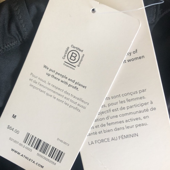 NWT! Athleta Black A-C Triangle Tankini - Multiple - Picture 12 of 14